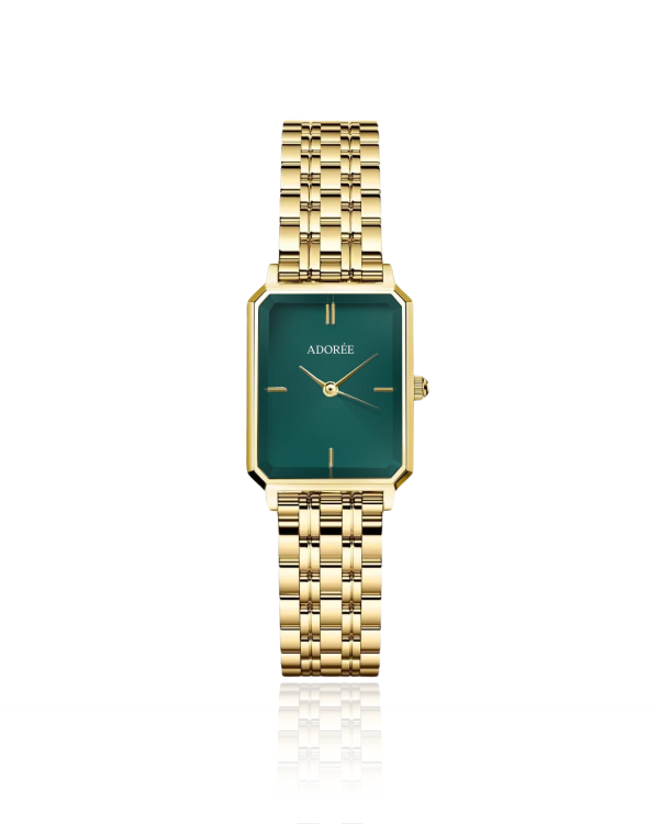 CYRENE GOLD WATCH GREEN